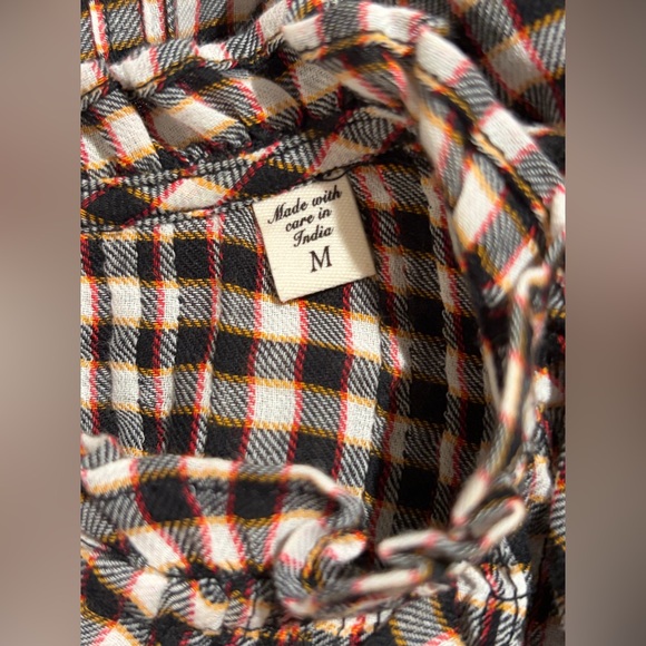 Doen Millie Top in Delphine Plaid - Picture 5 of 6